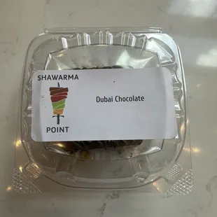 Dubai Chocolate