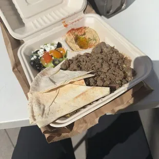 Lamb Gyro Plate