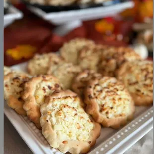 a variety of pastries