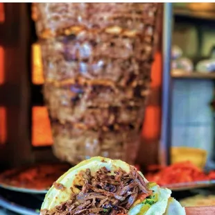 Shawarma lamb and beef