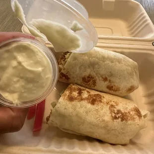 Chicken Shawarma wrap