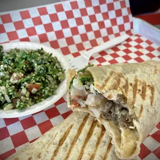 Beef Shawarma Wrap
