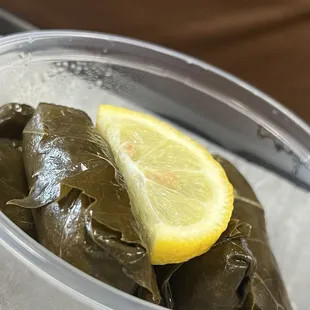 Grape leaves