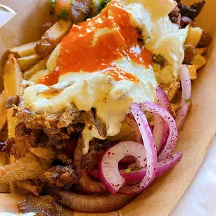 Lamb Loaded Fries