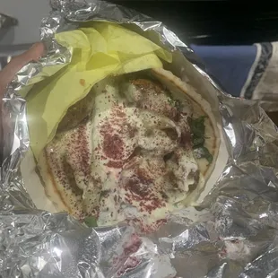 Falafel Gyro