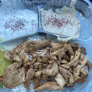 Love the flavor of the Chicken Shawarma
