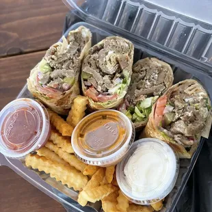 7. Gyro Wrap (Halal)