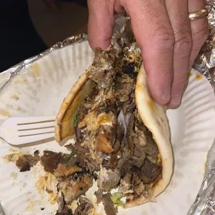 6. Gyro Combo pita (Halal)