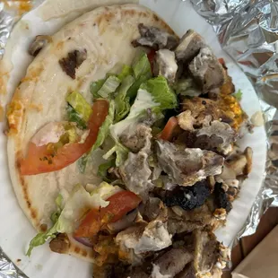 6. Gyro Combo pita (Halal)