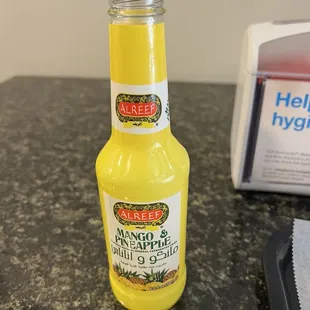 Mango pineapple soda