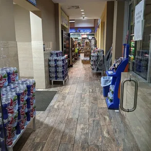 Hallway to Convenience Store