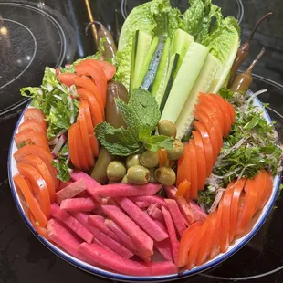Vegetable plate