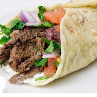 Beef Shawarma Wrap