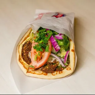 Falafel sandwich