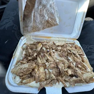 Chicken &amp; Hummus (medium)