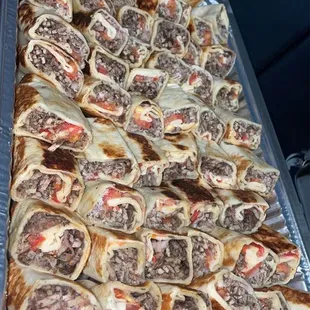 Beef Shawarma Sandwiches