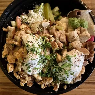 Chicken Shawarma Salad Bowl