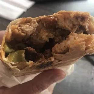 Chicken shawarma. Loved the garlic sauce!!