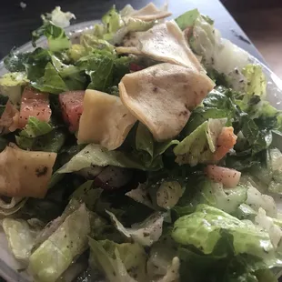 Fattoush salad. Very good.
