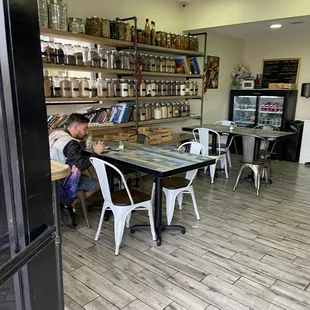 Inside