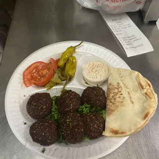 Falafel Plate (6PC)