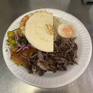 Beef Shawarma Plate