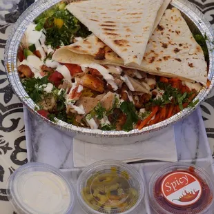 Chicken Shawarma Plate