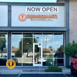 SHAWARMAATI - Mediterranean food Is now Open In Gilbert, Az. Picture of building exterior - menu https://shawarmaati.com