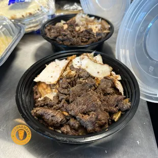 SHAWARMAATI - Mediterranean food Is now Open In Gilbert, Az. Picture of Beef Chicken Shawarma Bowl - Combination meats - menu...