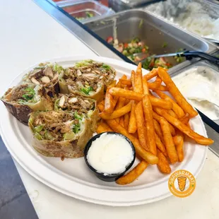 SHAWARMAATI - Mediterranean food Is now Open In Gilbert, Az. Picture of Chicken Shawarma Combo plate $13.95 - menu https://sh...