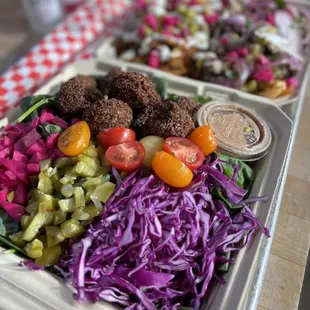 Falafel plate. IG: @_emwong_
