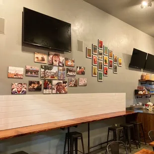 One of our art walls