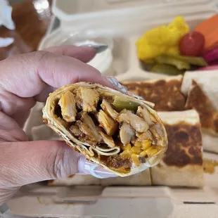 inside of the cut wrap