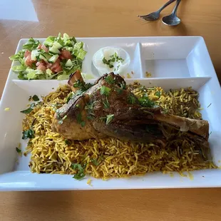Lamb Shank Biryani (Friday Special Dish)