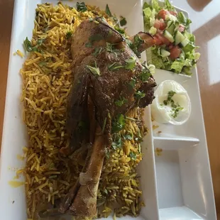 Lamb Shank Biryani (Friday Special Dish)