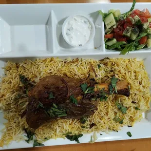Lamb Shank Biryani (Friday Special Dish)
