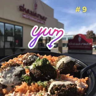 #9 Falafel Bowl.