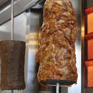 the meat being cooked