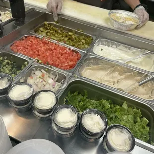 Topping station