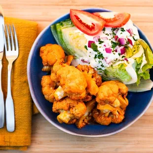 Buffalo Iceberg Wedge with Cauliflower
