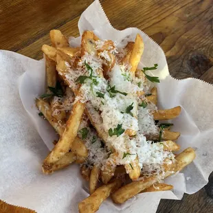 Parm fries. Highly recommend