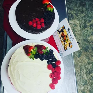 Vegan Lemon Blueberry Cake