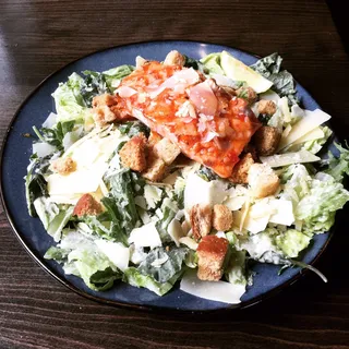 Blackened Salmon Caesar Salad