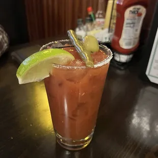 Bloody Mary from the Specialty Cocktail menu