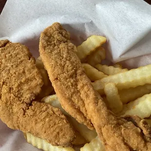 This is my chicken tenders that I got and they were good well made