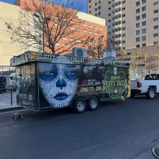 Downtown food truck