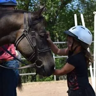 Kids and horses just go together.  Come have a special Equine Experience today!