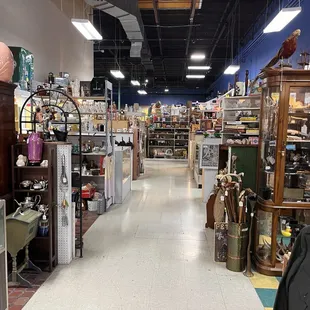 View from the check-out