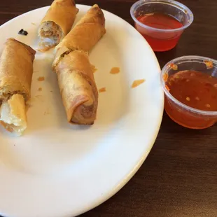 Vietnamese egg rolls.