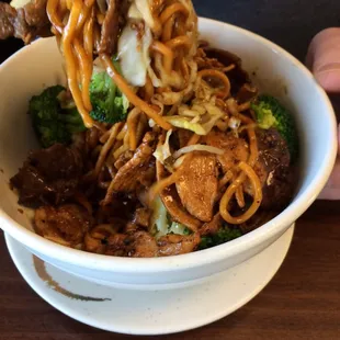 Combination teriyaki.